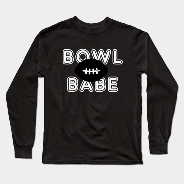 Bowl Babe Long Sleeve T-Shirt by TheWarehouse